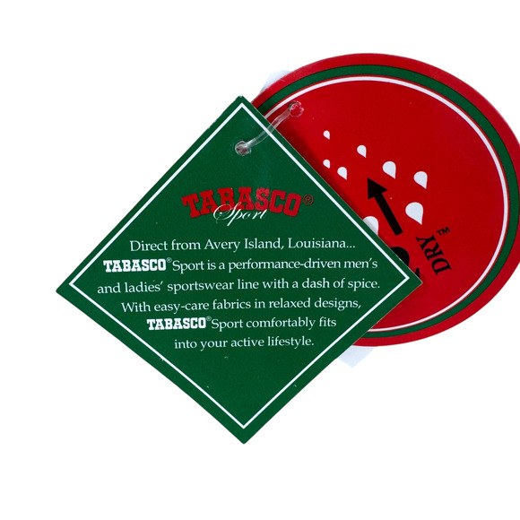 Tabasco Sport Ladies 3/4 Sleeve Polo Shirt - Ladies Large (WT150-18) - Picture 5 of 7